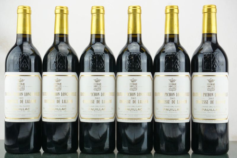 Ch&acirc;teau Pichon Longueville Comtesse de Lalande 2003  - Auction LA RAFFINATEZZA DELLA COMPLESSITA' - Fine and Rare Wine - Pandolfini Casa d'Aste