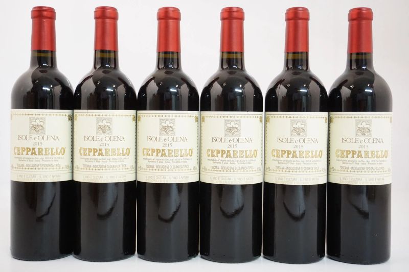      Cepparello Isole e Olena 2015   - Auction Online Auction | Smart Wine & Spirits - Pandolfini Casa d'Aste