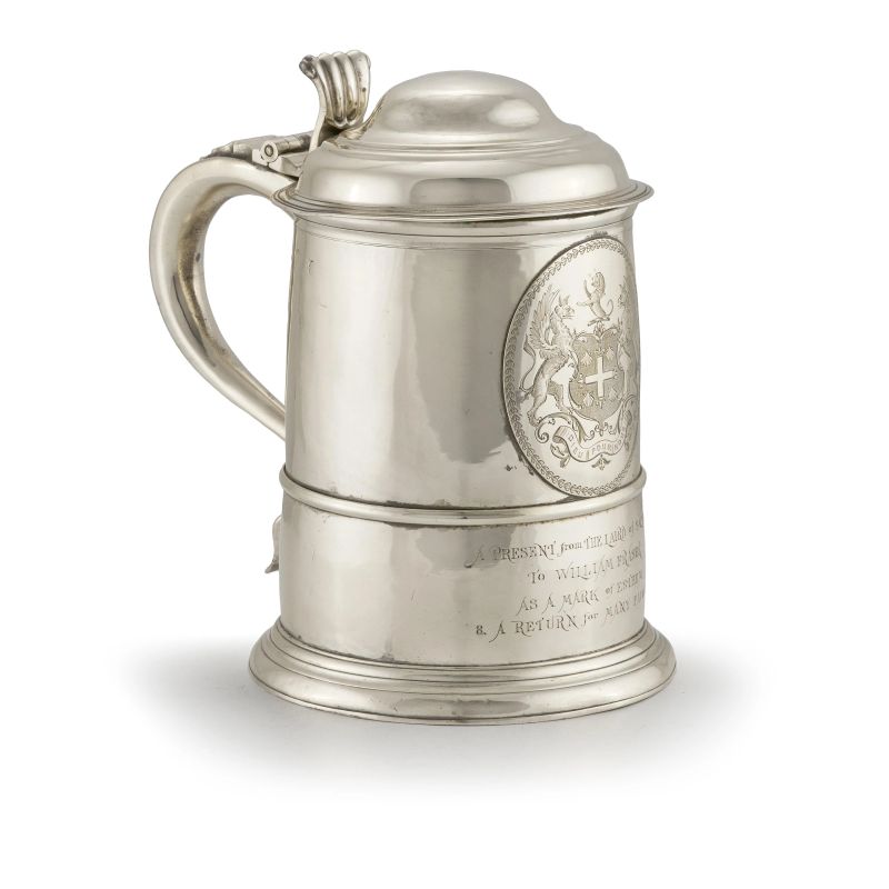 



TANKARD, LONDRA, PROBABILMENTE 1725  - Auction Italian and european silvers - Pandolfini Casa d'Aste