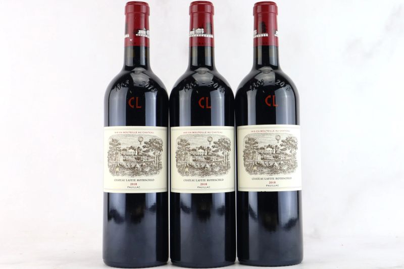 



Ch&acirc;teau Lafite Rothschild 2018  - Asta MATERIA - Vini Pregiati e da Collezione - Pandolfini Casa d'Aste