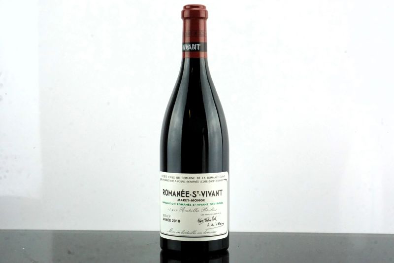 Roman&eacute;e Saint-Vivant Marey-Monge Domaine de la Roman&eacute;e Conti 2010  - Auction AS TIME GOES BY | Fine and Rare Wine - Pandolfini Casa d'Aste