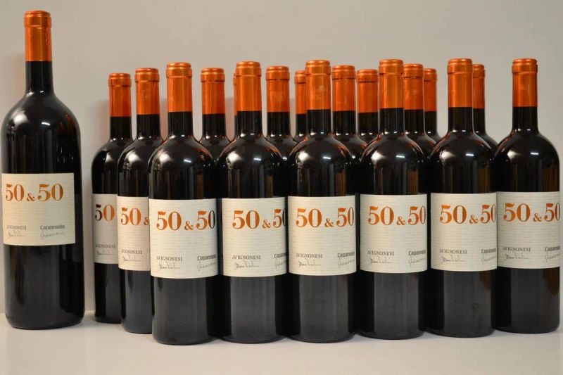 Capannelle 50&50 Avignonesi                                                 - Asta Vini e distillati da collezione da cantine selezionate - Pandolfini Casa d'Aste