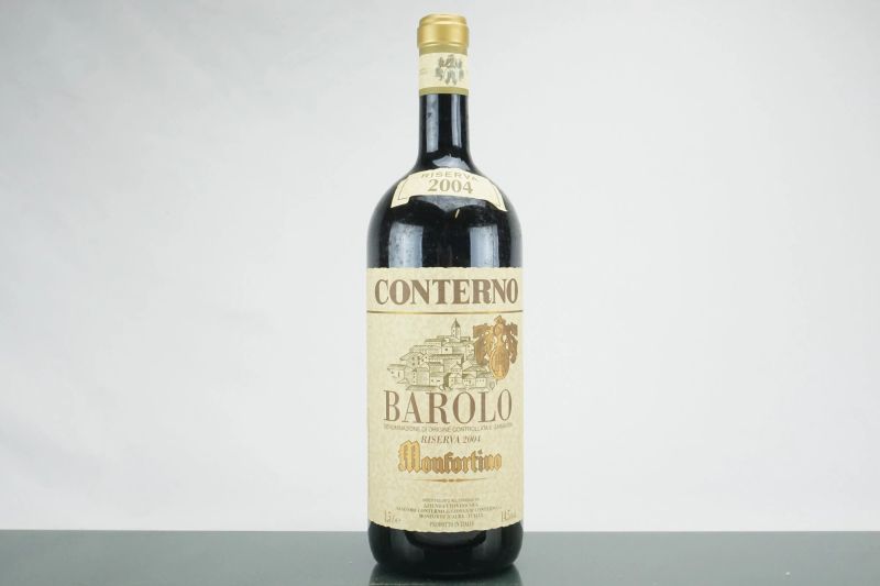 Barolo Monfortino Riserva Giacomo Conterno 2004  - Auction L'Essenziale - Fine and Rare Wine - Pandolfini Casa d'Aste