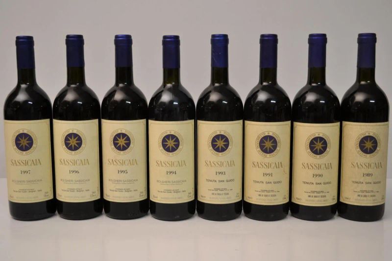 Sassicaia Tenuta San Guido  - Auction Fine Wine and an Extraordinary Selection From the Winery Reserves of Masseto - Pandolfini Casa d'Aste