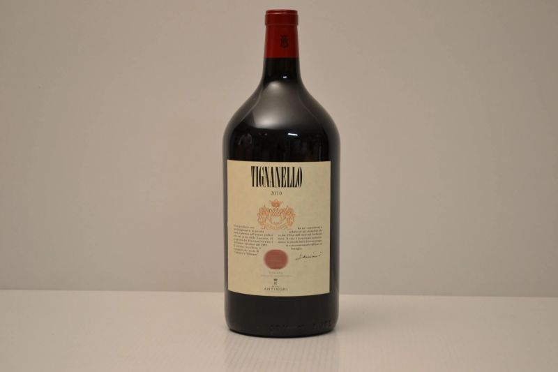 Tignanello Antinori 2010  - Auction An Extraordinary Selection of Finest Wines from Italian Cellars - Pandolfini Casa d'Aste
