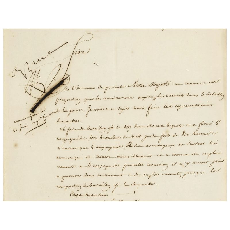 The approval of imperial appointments  - Auction BOOKS, MANUSCRIPTS AND AUTOGRAPHS - Pandolfini Casa d'Aste