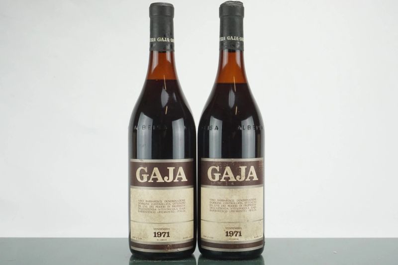 Barbaresco Gaja 1971  - Auction L'Essenziale - Fine and Rare Wine - Pandolfini Casa d'Aste