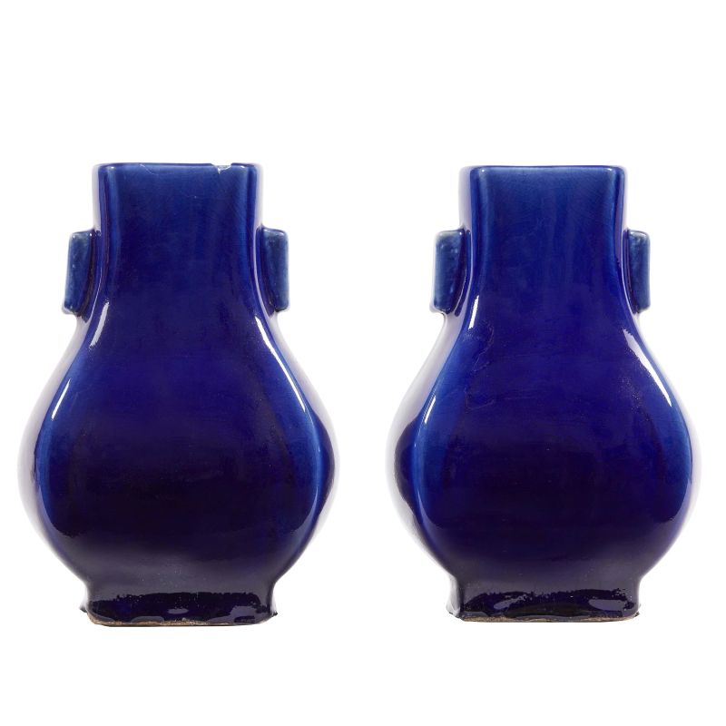 A PAIR OF VASES, CHINA, 20TH CENTURY  - Auction TIMED AUCTION | Asian Art -&#19996;&#26041;&#33402;&#26415; - Pandolfini Casa d'Aste