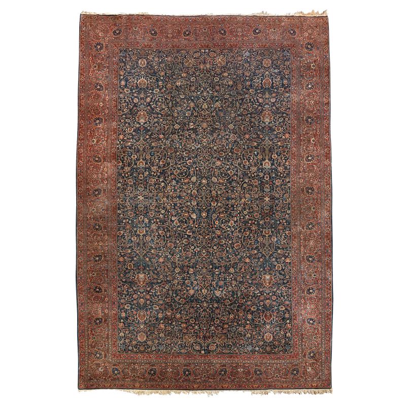 



A LARGE TABRIZ CARPET, PERSIA, EARLY 20TH CENTURY  - Auction FURNITURE, MAJOLICA AND WORKS OF ART - Pandolfini Casa d'Aste