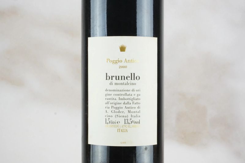 Brunello di Montalcino Poggio Antico 2000  - Asta Smart Wine 2.0 | Asta Online - Pandolfini Casa d'Aste