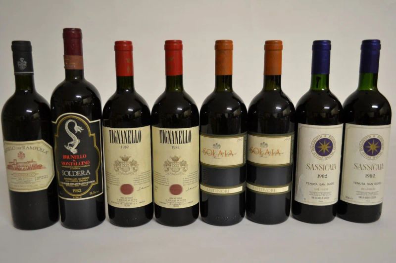 Selezione Toscana 1982  - Auction PANDOLFINI FOR EXPO 2015: Finest and rarest wines - Pandolfini Casa d'Aste