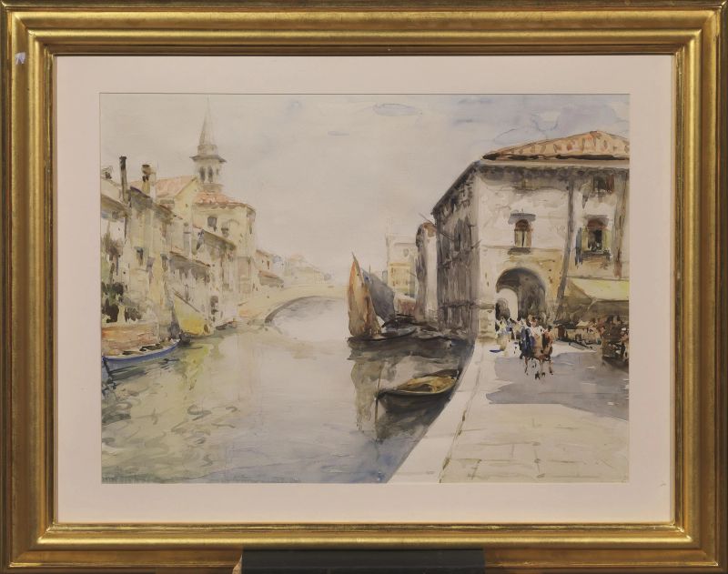 Luigi Pagan :      Luigi Pagan   - Auction Timed Auction | Prints and Paintings from a Veneto property - PART TWO - Pandolfini Casa d'Aste