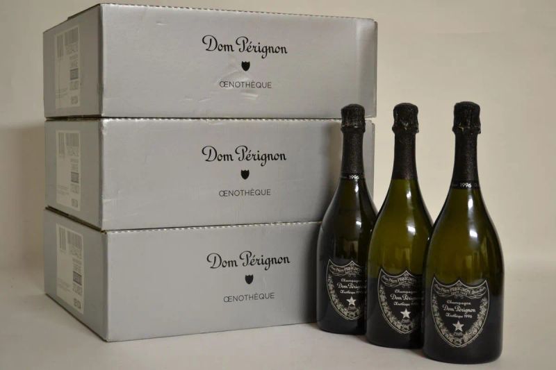 Dom Perignon Oenotheque 1996  - Auction The passion of a life. A selection of fine wines from the Cellar of the Marcucci. - Pandolfini Casa d'Aste