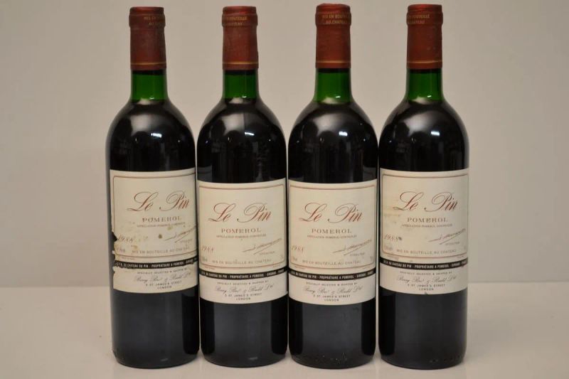 Chateau Le Pin 1988  - Auction Fine Wine and an Extraordinary Selection From the Winery Reserves of Masseto - Pandolfini Casa d'Aste