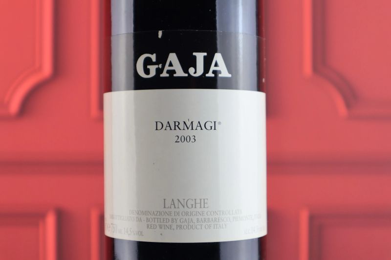 



Darmagi Gaja 2003  - Asta Smartwine 2.0 | Spring Classics - Pandolfini Casa d'Aste