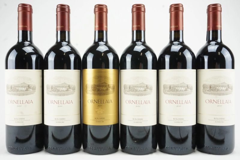      Ornellaia 2011   - Asta L'Arte del Collezionare - Vini italiani e francesi da cantine selezionate - Pandolfini Casa d'Aste