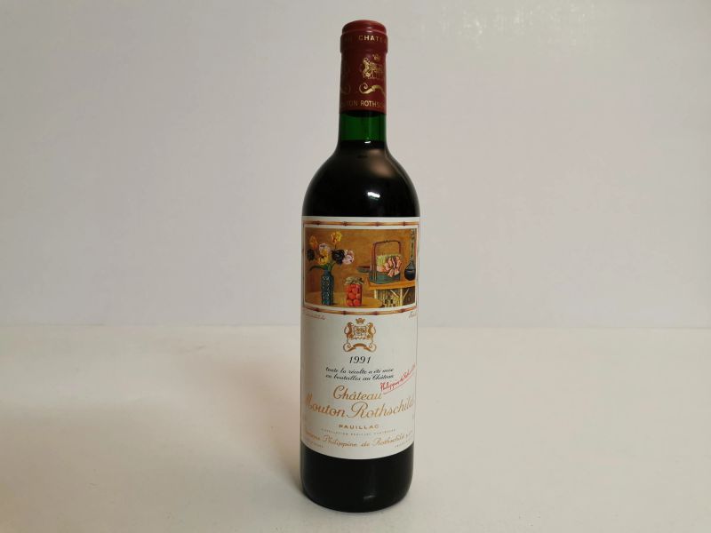      Ch&acirc;teau Mouton Rothschild 1991   - Asta ASTA A TEMPO | Smart Wine & Spirits - Pandolfini Casa d'Aste