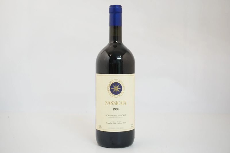      Sassicaia Tenuta San Guido 1997   - Asta Vini Pregiati e Distillati da Collezione - Pandolfini Casa d'Aste