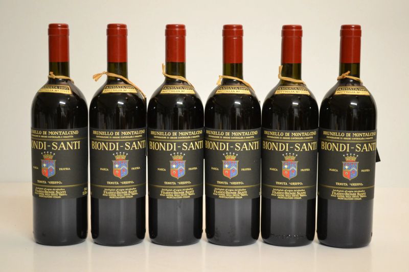 Brunello di Montalcino Biondi Santi 1997  - Asta Una Prestigiosa Selezione di Vini e Distillati da Collezioni Private - Pandolfini Casa d'Aste