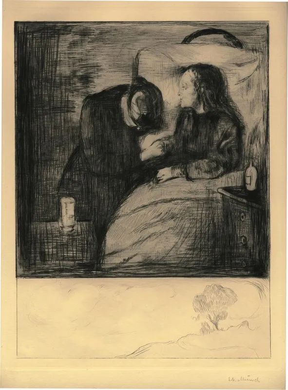 Munch, Edvard  - Asta Stampe e disegni antichi e moderni-Libri Antichi - Pandolfini Casa d'Aste