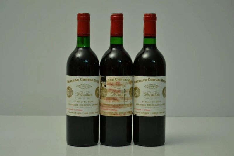 Chateau Cheval Blanc 1975  - Asta VINI PREGIATI DA IMPORTANTI CANTINE ITALIANE - Pandolfini Casa d'Aste