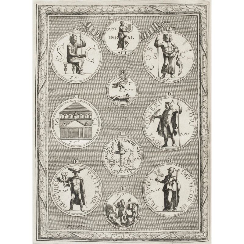 Rosini, Giovanni. Antiquitatum Romanarum corpus absolutissimum. Utrecht, van de Water, 1701.  - Asta LIBRI, MANOSCRITTI, AUTOGRAFI E STAMPE - Pandolfini Casa d'Aste