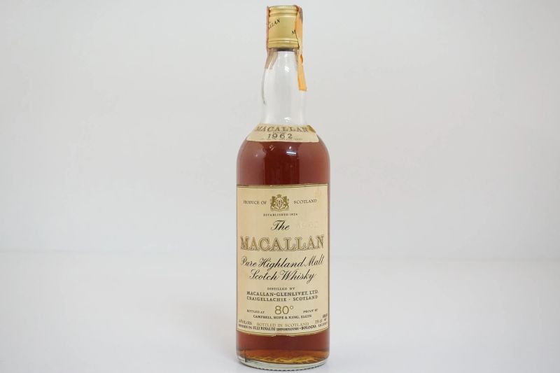 Macallan 1962  - Auction FINE WINES AND SPIRITS - Pandolfini Casa d'Aste