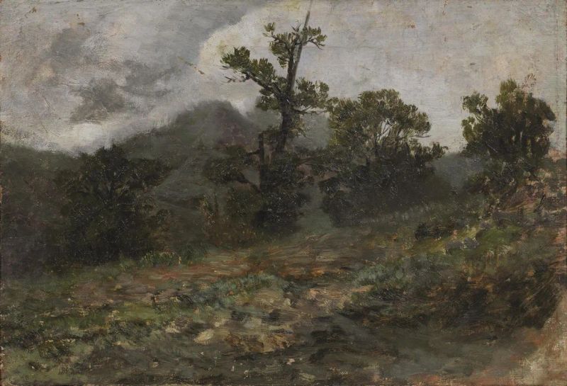 attr. a Filippo Palizzi  - Auction 19th century Paintings - II - Pandolfini Casa d'Aste