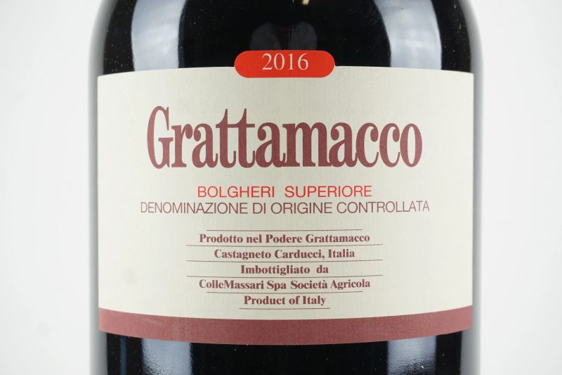      Grattamacco Podere Grattamacco 2016   - Asta ASTA A TEMPO | Smart Wine & Spirits - Pandolfini Casa d'Aste