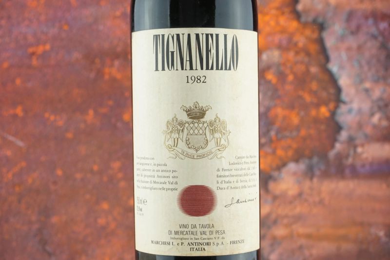 Tignanello Antinori 1982  - Asta Smart Wine 2.0 | Summer Edition - Pandolfini Casa d'Aste