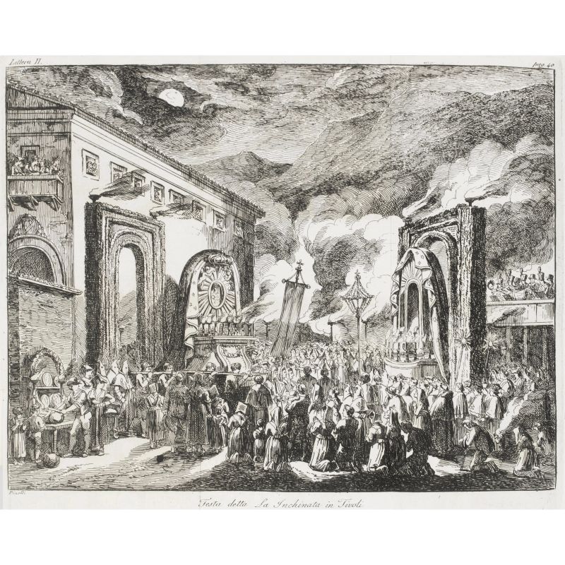 Sebastiani, Filippo Alessandro. Viaggio a Tivoli antichissima città latino-sabina. Foligno, Tomassini, 1828.  - Asta LIBRI, MANOSCRITTI, AUTOGRAFI E STAMPE - Pandolfini Casa d'Aste