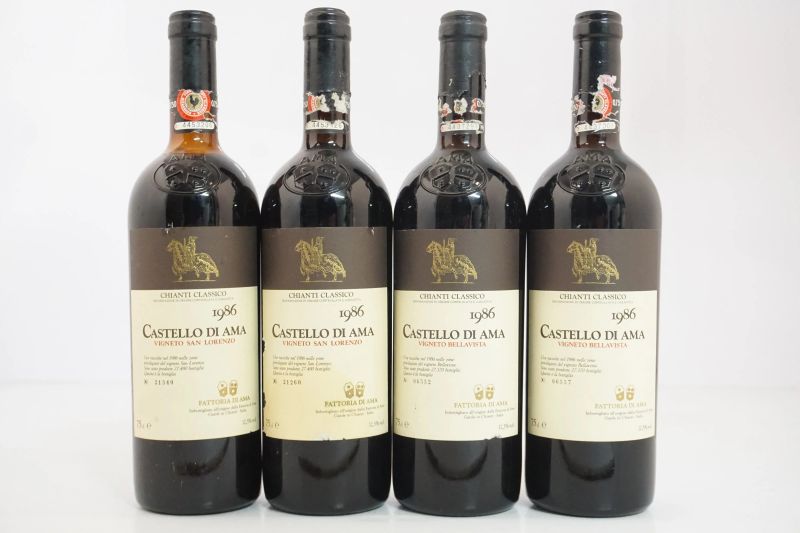      Selezione Castello di Ama 1986   - Asta ASTA A TEMPO | Smart Wine & Spirits - Pandolfini Casa d'Aste