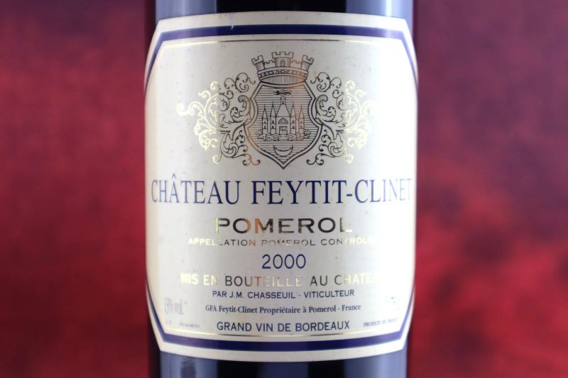 Château Feytit-Clinet 2000  - Auction Smartwine 2.0 | Christmas Edition - Pandolfini Casa d'Aste