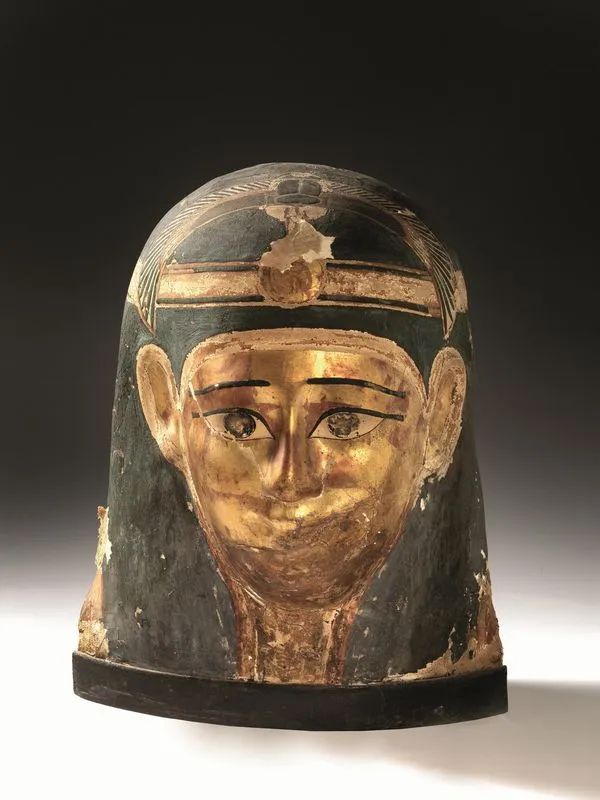 MASCHERA DA MUMMIA  - Auction Antiquities - Pandolfini Casa d'Aste