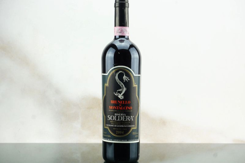 Brunello di Montalcino Case Basse Riserva Gianfranco Soldera 2004  - Auction LA RAFFINATEZZA DELLA COMPLESSITA' - Fine and Rare Wine - Pandolfini Casa d'Aste