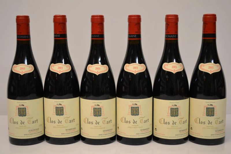Clos de Tart Domaine du Clos de Tart 2003  - Auction Fine Wine and an Extraordinary Selection From the Winery Reserves of Masseto - Pandolfini Casa d'Aste