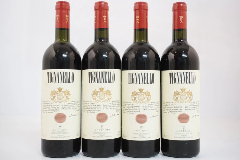      Tignanello Antinori 1997   - Asta Vini Pregiati e Distillati da Collezione - Pandolfini Casa d'Aste