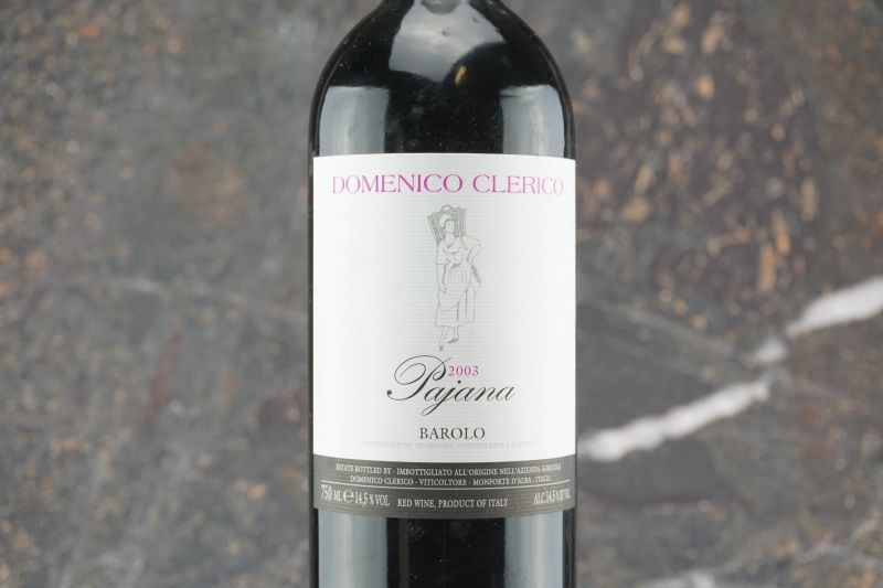 Barolo Pajana Domenico Clerico 2003  - Asta Smart Wine 2.0 | Click & Drink - Pandolfini Casa d'Aste