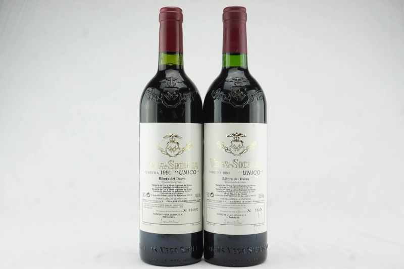 Unico Vega Sicilia  - Auction THE SIGNIFICANCE OF PASSION - Fine and Rare Wine - Pandolfini Casa d'Aste