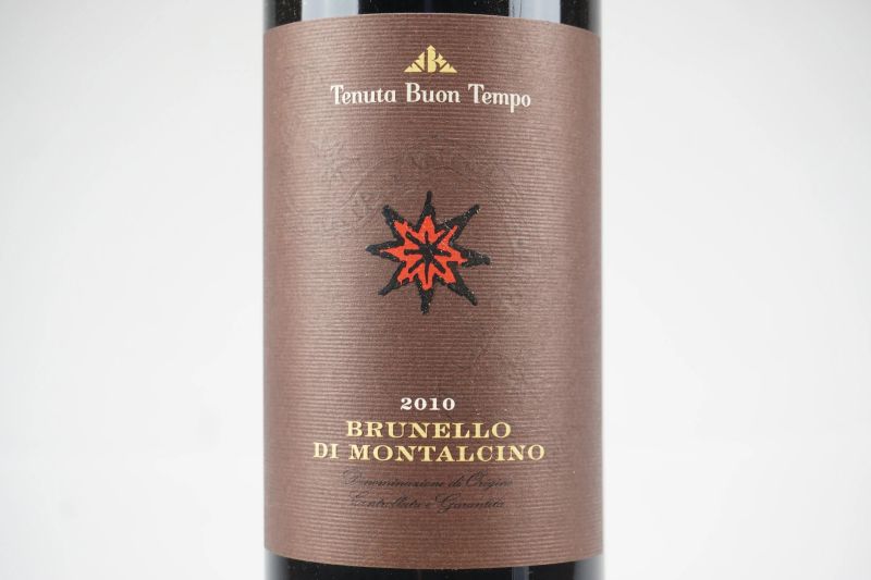      Brunello di Montalcino Tenuta Buon Tempo 2010   - Asta ASTA A TEMPO | Smart Wine & Spirits - Pandolfini Casa d'Aste