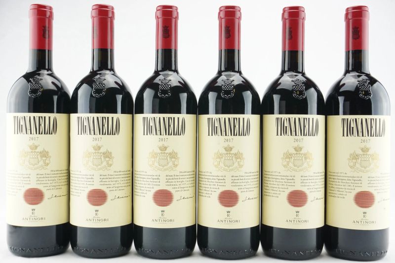 Tignanello Antinori 2017  - Auction THE SIGNIFICANCE OF PASSION - Fine and Rare Wine - Pandolfini Casa d'Aste