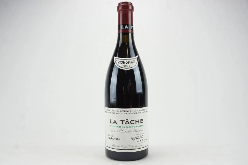      La T&acirc;che Domaine de la Roman&eacute;e Conti 1996   - Auction The Art of Collecting - Italian and French wines from selected cellars - Pandolfini Casa d'Aste