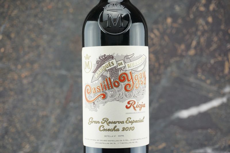 Rioja Gran Reserva Especial Castillo Ygay Marqu&eacute;s de Murrieta 2010  - Auction Smart Wine 2.0 | Click & Drink - Pandolfini Casa d'Aste