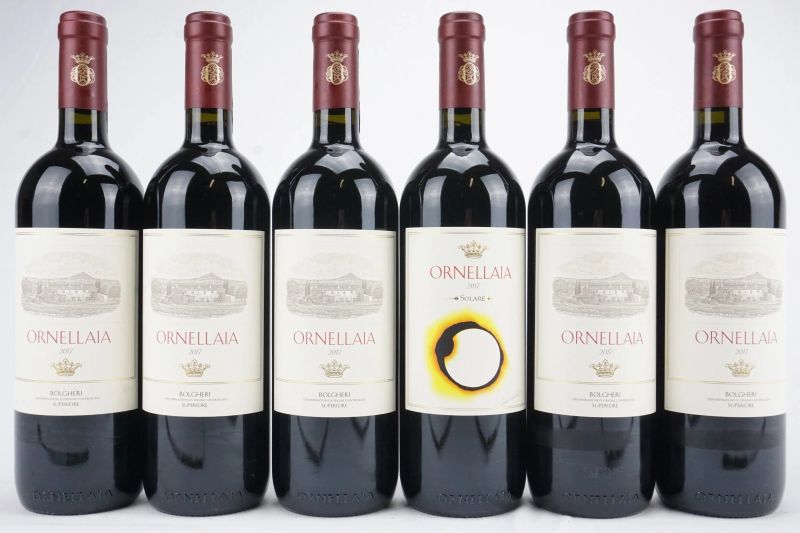      Ornellaia 2017    - Asta Il Fascino e l'Eleganza - Un percorso tra i migliori Vini italiani e francesi - Pandolfini Casa d'Aste