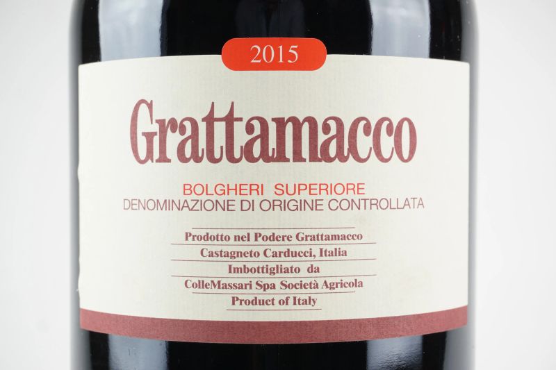 Grattamacco Podere Grattamacco 2015  - Auction ONLINE AUCTION | Smart Wine - Pandolfini Casa d'Aste