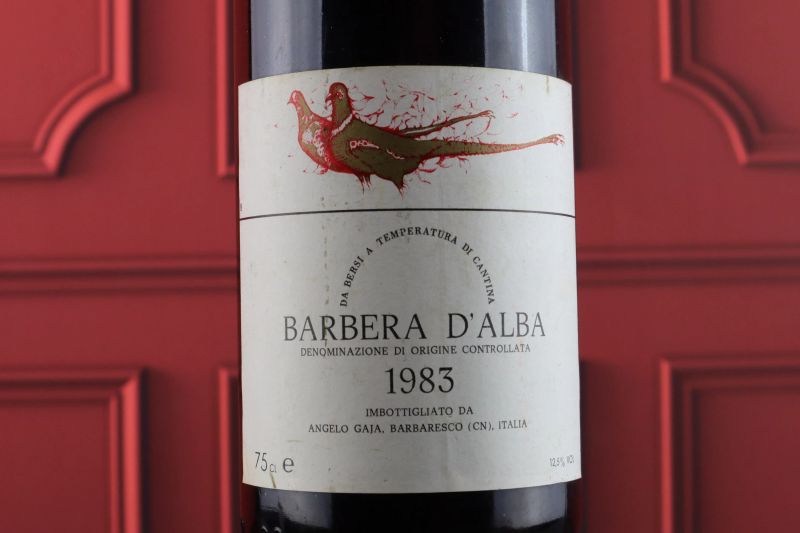 



Barbera d&rsquo;alba I Fagiani d&rsquo;Oro Angelo Gaja 1983  - Asta Smartwine 2.0 | Spring Classics - Pandolfini Casa d'Aste