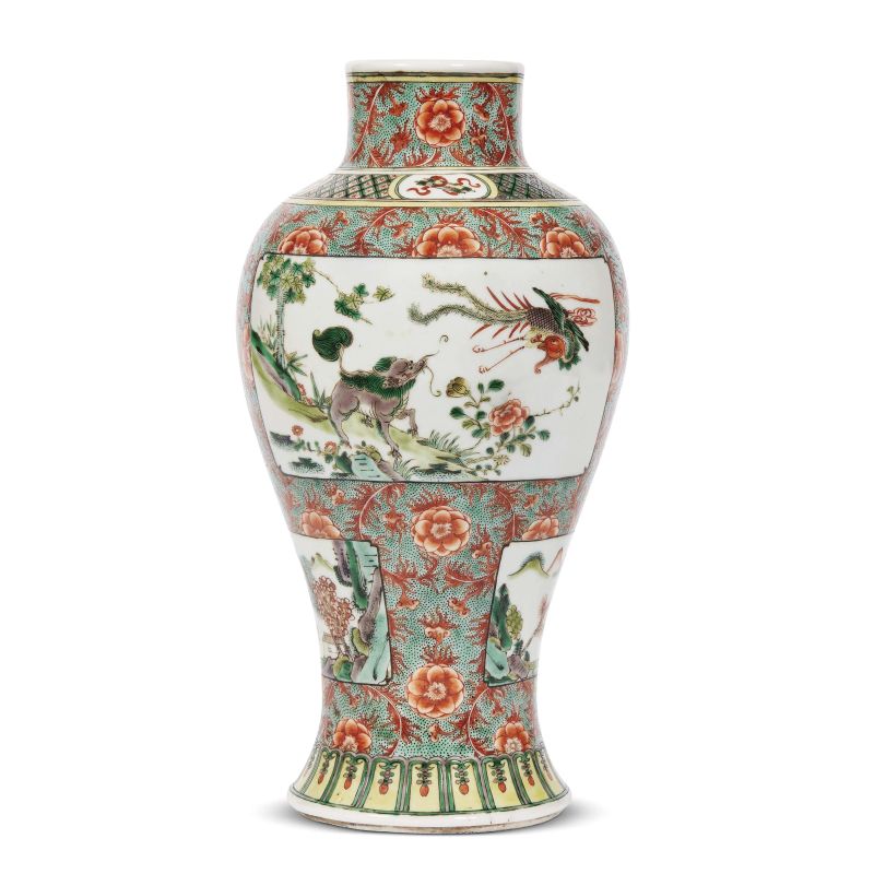 A VASE, CHINA, QING DYNASTY, 19TH CENTURY  - Auction Asian Art | &#19996;&#26041;&#33402;&#26415; - Pandolfini Casa d'Aste