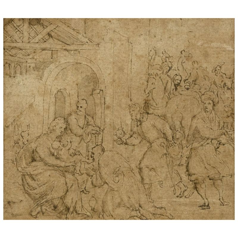 Pomponio Amalteo  - Auction WORKS ON PAPER - Pandolfini Casa d'Aste