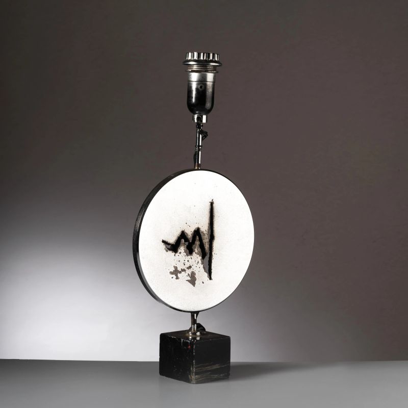 



METAL TABLE LAMP  - Auction DESIGN AND DECORATIVE ARTS - Pandolfini Casa d'Aste