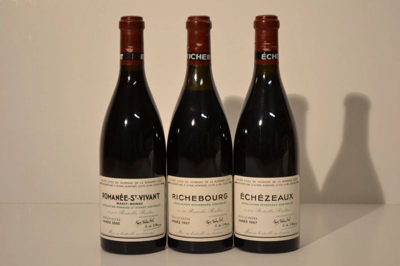 Selezione Domaine de la Romanee Conti  - Asta Una Straordinaria Selezione di Vini Pregiati da Cantine Italiane - Pandolfini Casa d'Aste